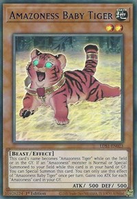 Amazoness Baby Tiger (Blue) #LDS1-EN023