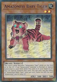 Amazoness Baby Tiger (Purple) #LDS1-EN023