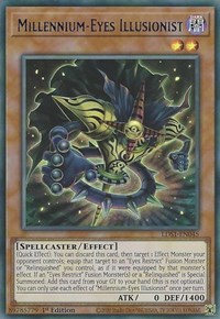 Millennium-Eyes Illusionist (Blue) #LDS1-EN045