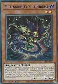 Millennium-Eyes Illusionist (Purple) #LDS1-EN045