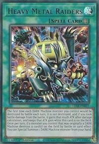 Heavy Metal Raiders (Blue) #LDS1-EN077