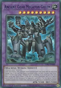 Ancient Gear Megaton Golem (Blue) #LDS1-EN088