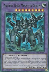Ancient Gear Megaton Golem (Green) #LDS1-EN088