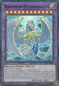 Rainbow Overdragon (Blue) #LDS1-EN101