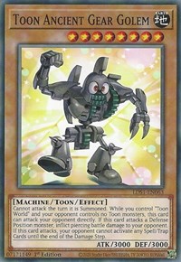 Toon Ancient Gear Golem #LDS1-EN063