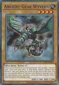 Ancient Gear Wyvern #LDS1-EN084