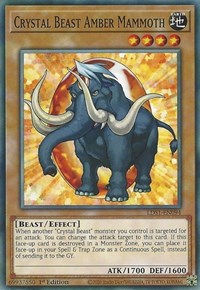 Crystal Beast Amber Mammoth #LDS1-EN094