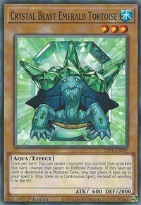 Crystal Beast Emerald Tortoise #LDS1-EN095
