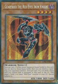 Gearfried the Red-Eyes Iron Knight #LDS1-EN011