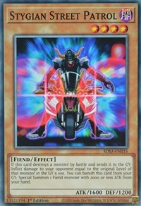 Stygian Street Patrol #SDSA-EN015