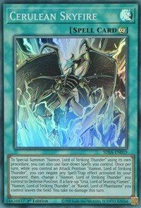 Cerulean Skyfire #SDSA-EN019