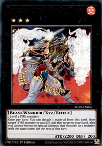 Brotherhood of the Fire Fist - Lion Emperor #BLAR-EN066