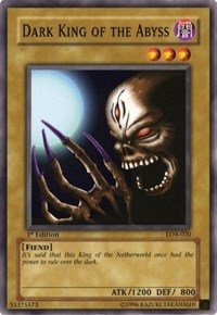 Dark King of the Abyss #LOB-020