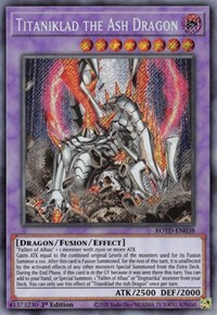 Titaniklad the Ash Dragon #ROTD-EN038