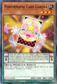 Performapal Card Gardna #ROTD-EN082