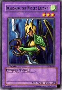 Dragoness the Wicked Knight #LOB-086