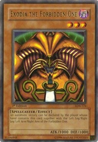 Exodia the Forbidden One #LOB-124