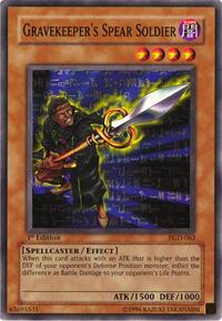 Gravekeeper's Spear Soldier #PGD-062