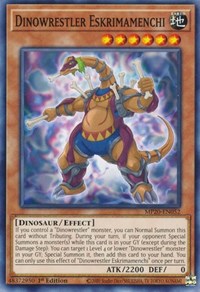 Dinowrestler Eskrimamenchi #MP20-EN052