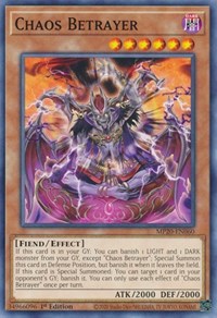 Chaos Betrayer #MP20-EN060