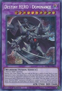Destiny HERO - Dominance #MP20-EN064