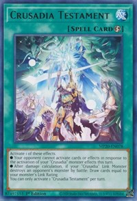 Crusadia Testament #MP20-EN078