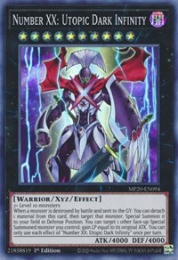 Number XX: Utopic Dark Infinity #MP20-EN094