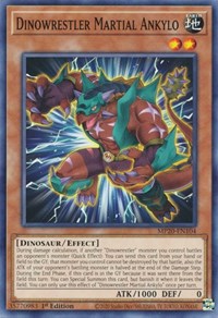 Dinowrestler Martial Ankylo #MP20-EN104