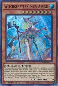 Witchcrafter Golem Aruru #MP20-EN113