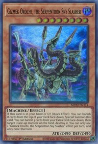 Gizmek Orochi, the Serpentron Sky Slasher #MP20-EN114
