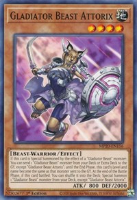 Gladiator Beast Attorix #MP20-EN156