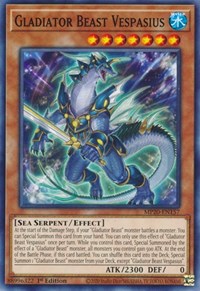 Gladiator Beast Vespasius #MP20-EN157