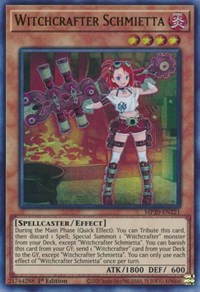 Witchcrafter Schmietta #MP20-EN221