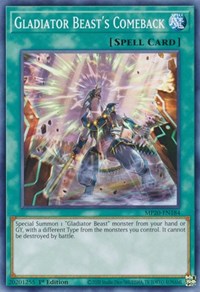 Gladiator Beast's Comeback #MP20-EN184