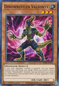 Dinowrestler Valeonyx #MP20-EN151