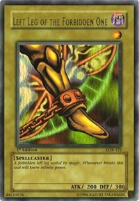 Left Leg of the Forbidden One #LOB-121
