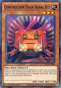 Construction Train Signal Red #DLCS-EN040