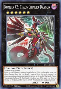 Number C5: Chaos Chimera Dragon #DLCS-EN045
