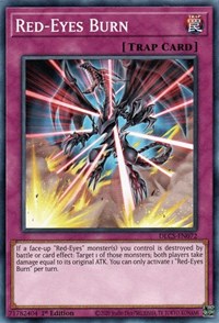 Red-Eyes Burn #DLCS-EN072