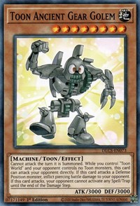 Toon Ancient Gear Golem #DLCS-EN073