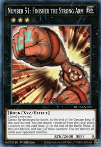 Number 51: Finisher the Strong Arm #DLCS-EN120