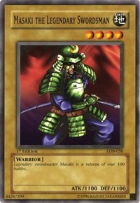 Masaki the Legendary Swordsman #LOB-038
