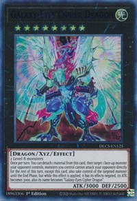 Galaxy-Eyes Cipher Dragon (Blue) #DLCS-EN125