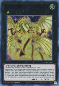 Number 100: Numeron Dragon (Green) #DLCS-EN117