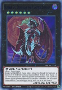 Number 24: Dragulas the Vampiric Dragon (Blue) #DLCS-EN118