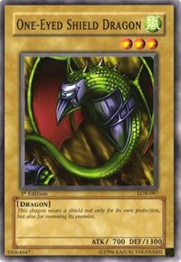 One-Eyed Shield Dragon #LOB-087