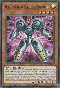 Meklord Army Deployer Obbligato #LED7-EN019