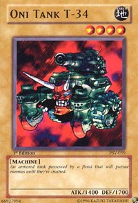 Oni Tank T-34 #PSV-059