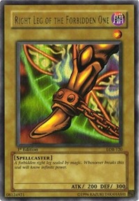 Right Leg of the Forbidden One #LOB-120