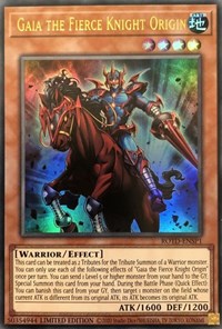 Gaia the Fierce Knight Origin #ROTD-ENSP1